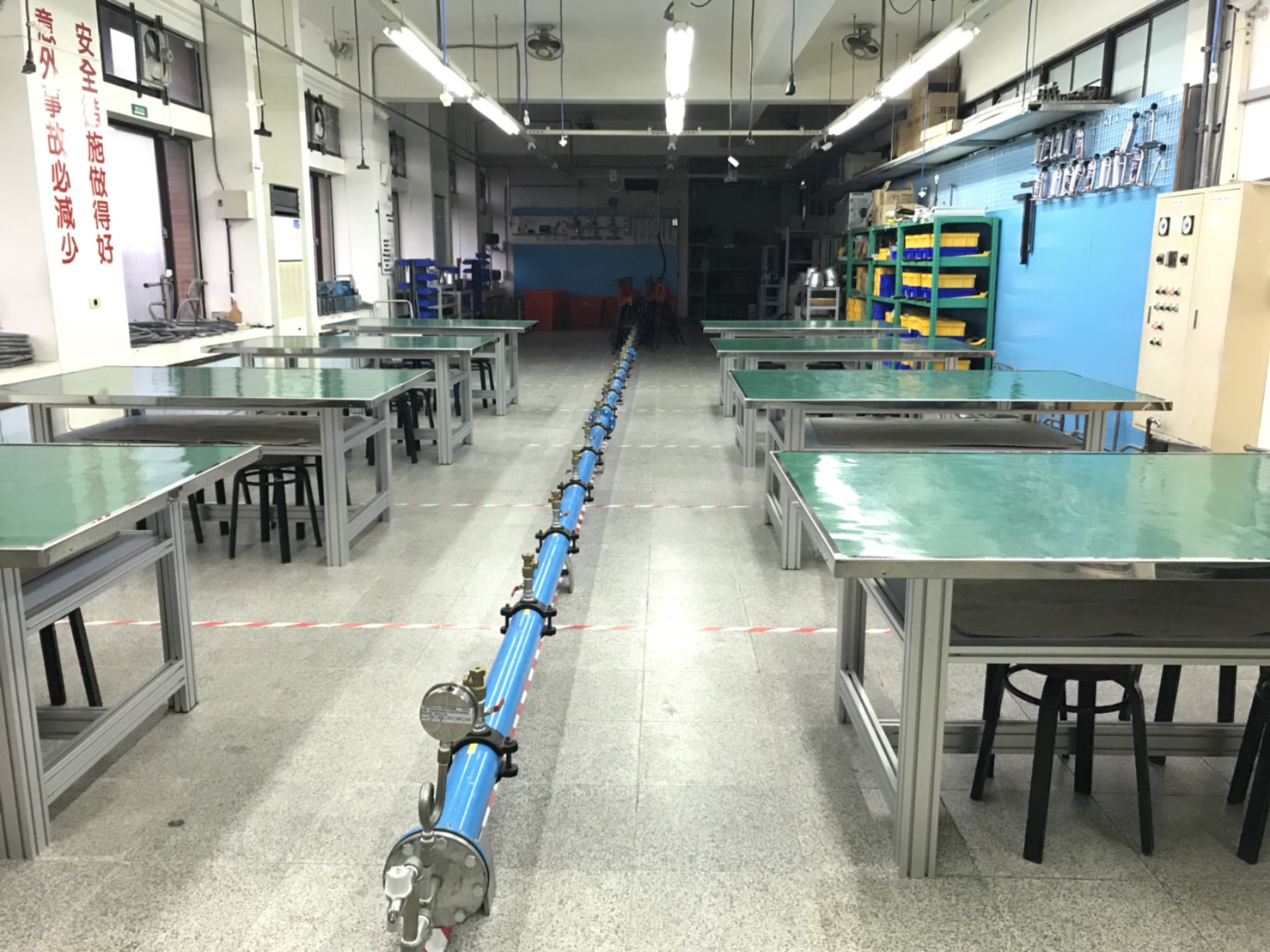 Water Supply Pipe Installation Classroom